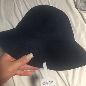 Aldo navy fedora